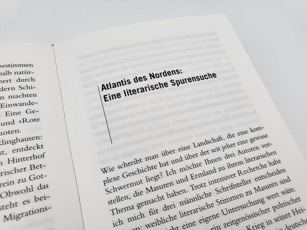 Innenansicht des Buches „Gebrauchsanweisung für Masuren“