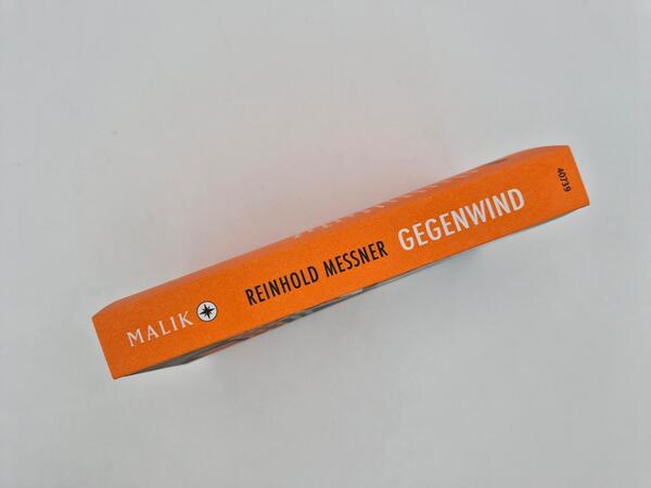 Außenansicht des Buches „Gegenwind“