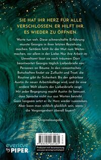 Rückansicht des Buches „Silent Promises“