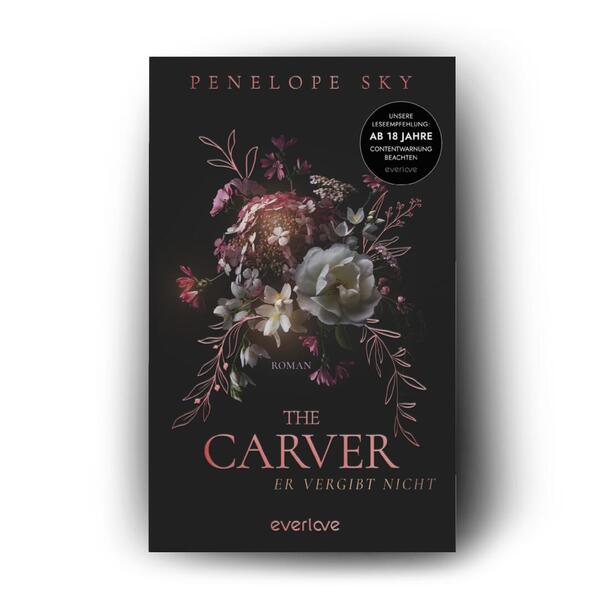 Außenansicht des Buches „The Carver – Er vergibt nicht“