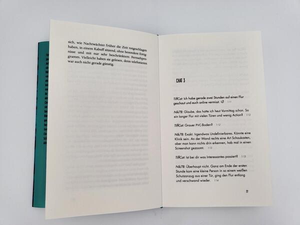 Innenansicht des Buches „Automaton“