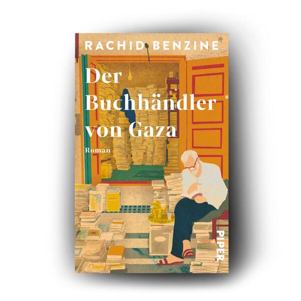 Außenansicht des Buches „Der Buchhändler von Gaza“