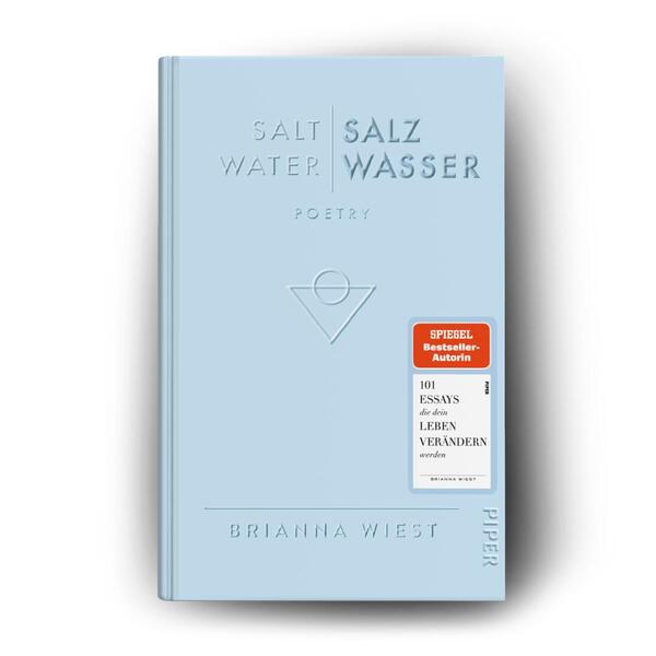 Außenansicht des Buches „Salt Water – Salzwasser“