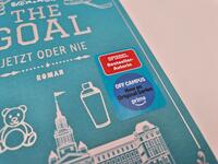 Außenansicht des Buches „The Goal – Jetzt oder nie“