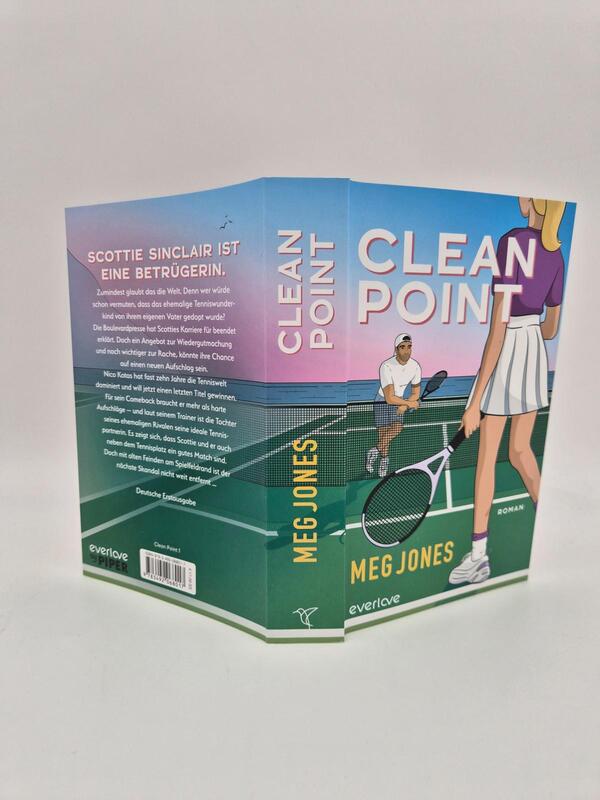 Außenansicht des Buches „Clean Point“