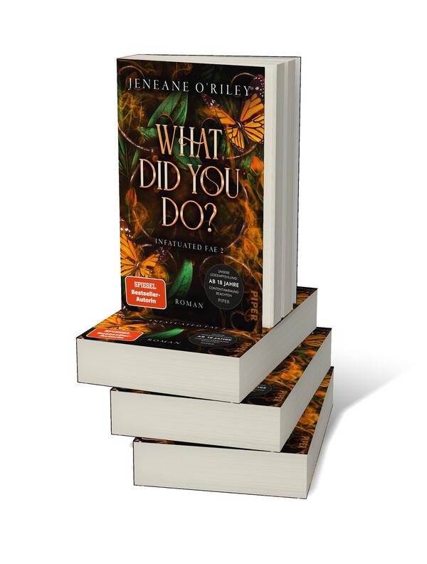 Bücherstapel des Buches „What did you do?“