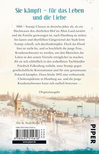 Rückansicht des Buches „Die Krankenschwester von St. Pauli – Tage des Schicksals“