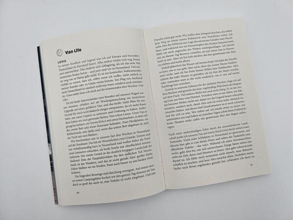 Außenansicht des Buches „Die Reise unseres Lebens“
