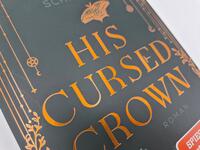 Außenansicht des Buches „His Cursed Crown“