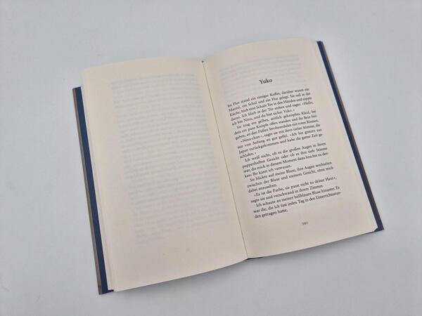 Außenansicht des Buches „Regentropfen fallen langsam“