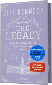 Außenansicht des Buches „The Legacy – Endlich erwachsen“