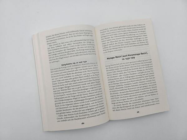 Außenansicht des Buches „Eine afrikanische Geschichte Afrikas“