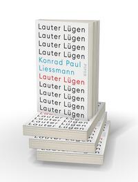 Bücherstapel des Buches „Lauter Lügen“