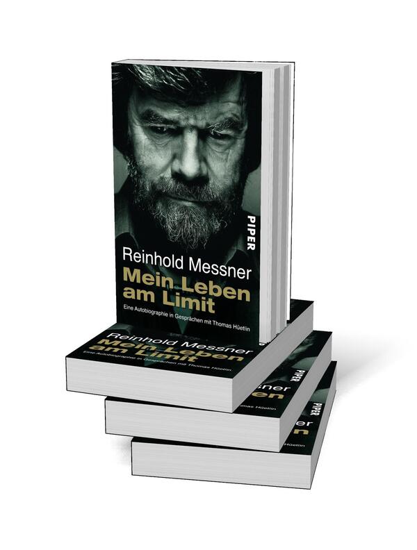 Bücherstapel des Buches „Mein Leben am Limit“