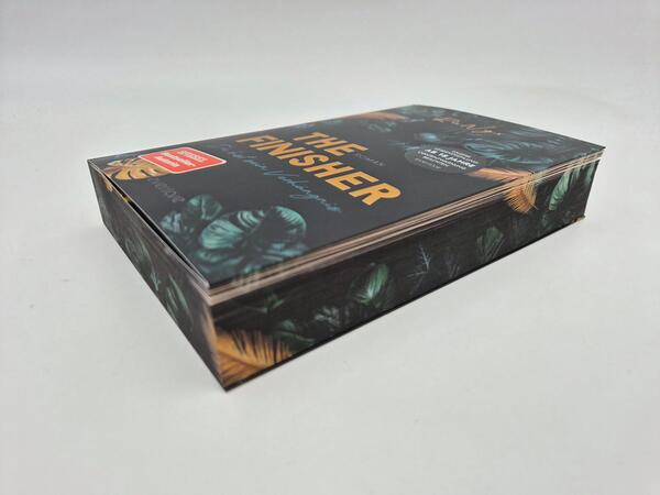 Außenansicht des Buches „The Finisher – Du bist sein Verhängnis “