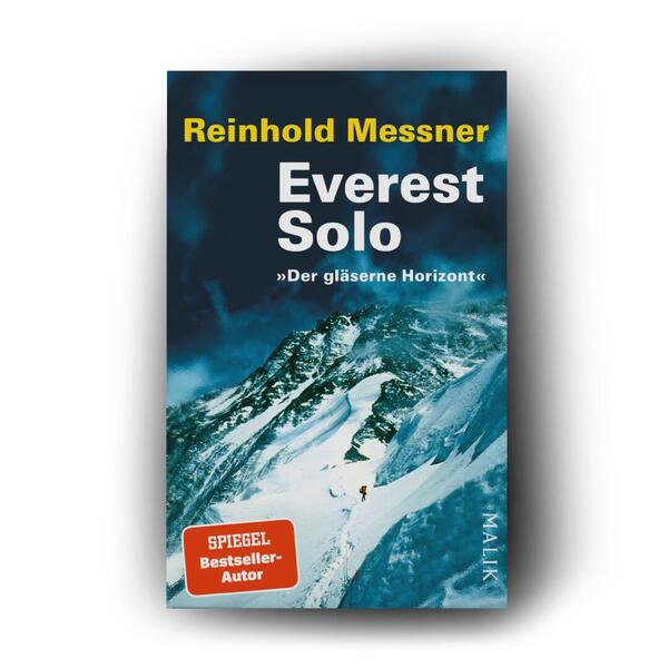 Außenansicht des Buches „Everest solo“