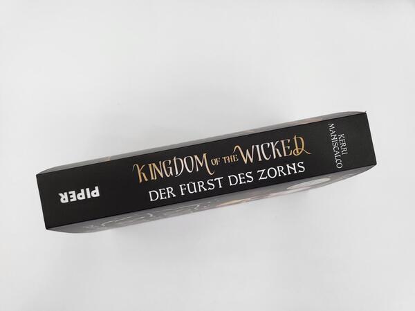 Innenansicht des Buches „Kingdom of the Wicked – Der Fürst des Zorns“