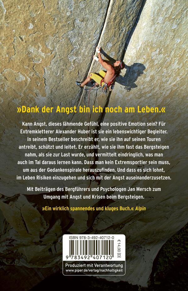 Rückansicht des Buches „Die Angst, dein bester Freund“