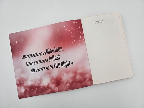 Außenansicht des Buches „Fire Night – Ewige Liebe“