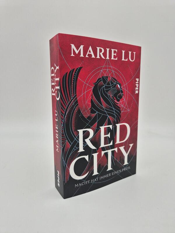 Außenansicht des Buches „Red City“