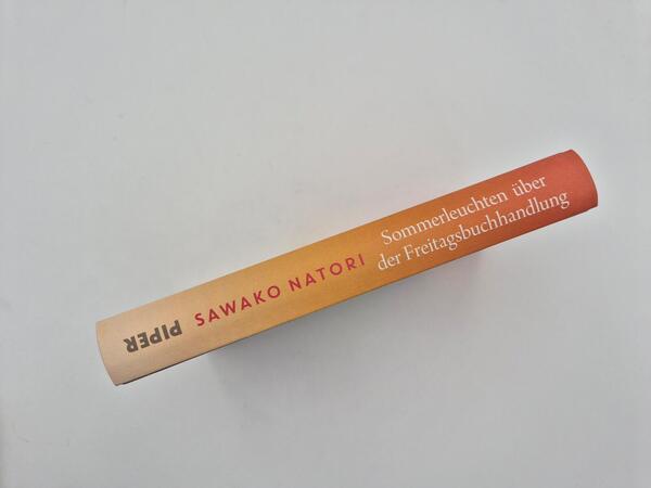 Außenansicht des Buches „Sommerleuchten über der Freitagsbuchhandlung “