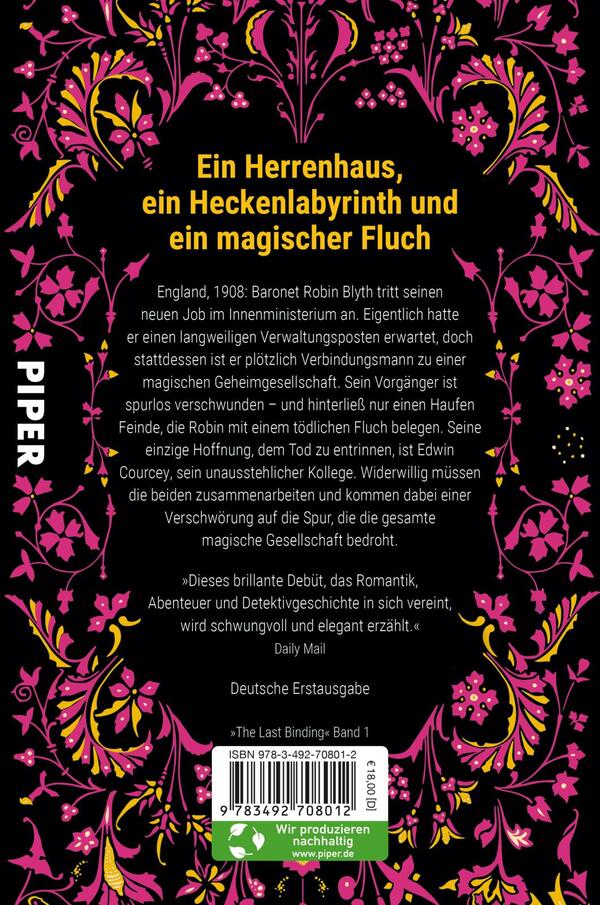 Rückansicht des Buches „A Marvellous Light “ 