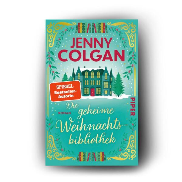 Außenansicht des Buches „Die geheime Weihnachtsbibliothek“