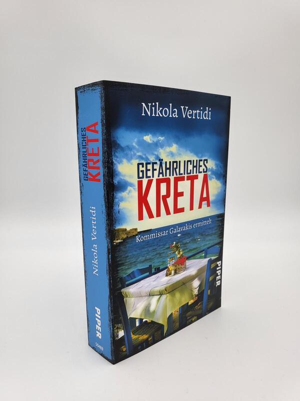 Innenansicht des Buches „Gefährliches Kreta“