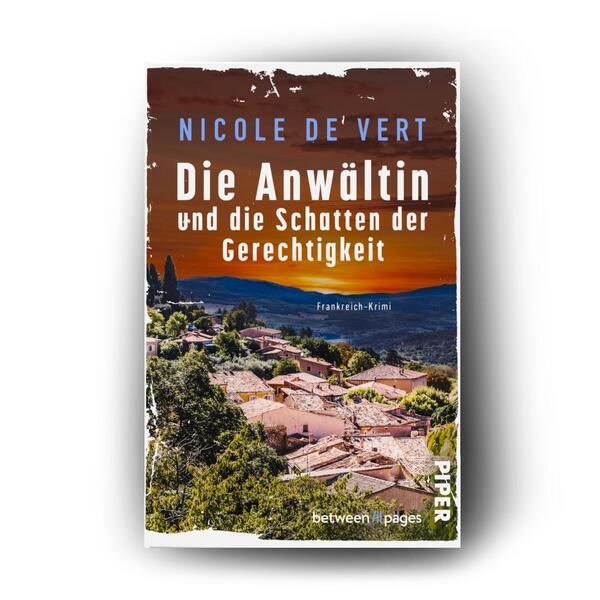 Außenansicht des Buches „Die Anwältin und die Schatten der Gerechtigkeit“
