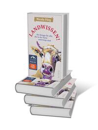 Bücherstapel des Buches „Landwissen!“