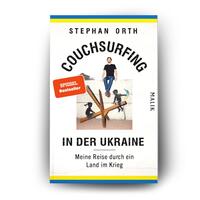Außenansicht des Buches „Couchsurfing in der Ukraine“