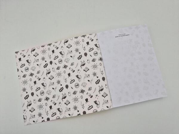 Außenansicht des Buches „Don't f*cking panic“