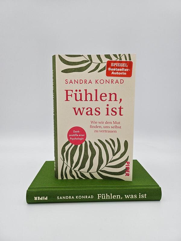 Außenansicht des Buches „Fühlen, was ist“