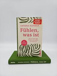 Außenansicht des Buches „Fühlen, was ist“