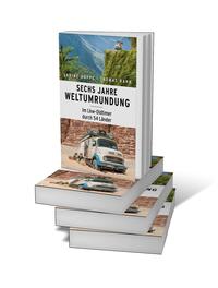 Bücherstapel des Buches „Sechs Jahre Weltumrundung“
