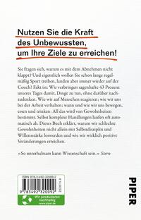 Rückansicht des Buches „Good Habits, Bad Habits – Gewohnheiten für immer ändern“
