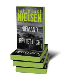 Außenansicht des Buches „Niemand rettet dich“