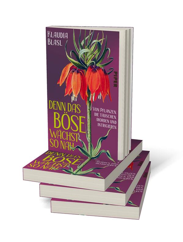Bücherstapel des Buches „Denn das Böse wächst so nah“