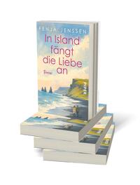 Bücherstapel des Buches „In Island fängt die Liebe an“