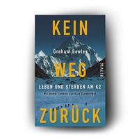 Außenansicht des Buches „Kein Weg zurück“