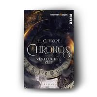 Außenansicht des Buches „Chronos – Verfluchte Zeit“