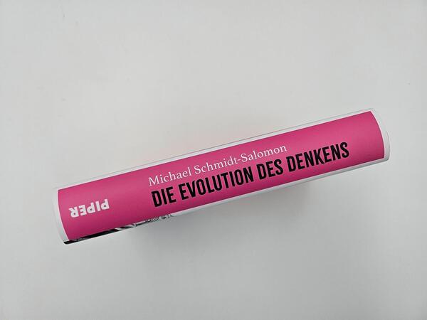 Innenansicht des Buches „Die Evolution des Denkens“