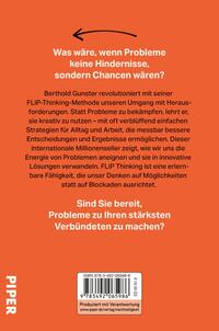 Rückansicht des Buches „FLIP Thinking“