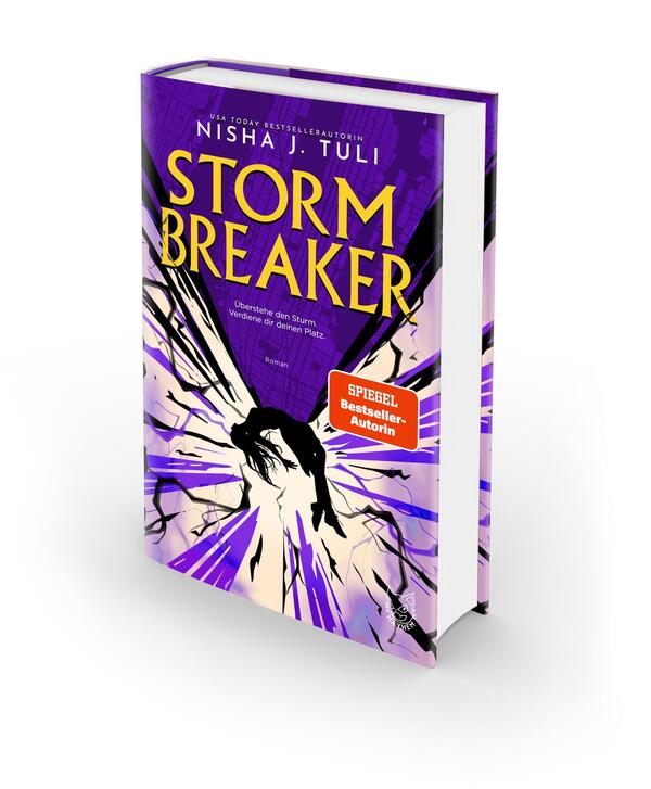 Außenansicht des Buches „Storm Breaker“