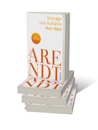 Bücherstapel des Buches „Vorträge und Aufsätze 1941–1950“