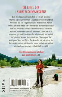 Rückansicht des Buches „Weite Wege Wandern“