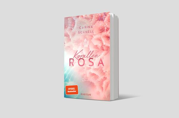 Außenansicht des Buches „Korallenrosa“