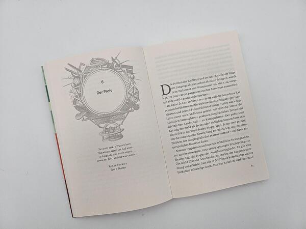 Außenansicht des Buches „Längengrad“