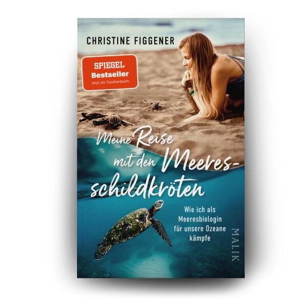 Außenansicht des Buches „Meine Reise mit den Meeresschildkröten“