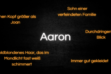 Personenbeschreibung von Aaron aus Vanessa Lens „Only a Monster“